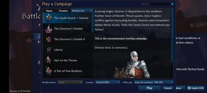 The Battle for Wesnoth screenshot 3