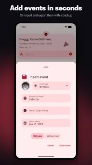 Birday screenshot 2