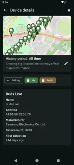 BLE Radar screenshot 3