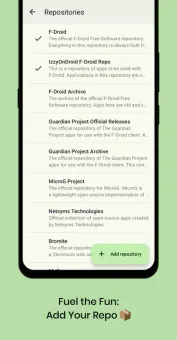 Droid-ify screenshot 2