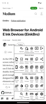 EinkBro screenshot 4