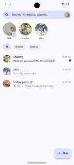 FluffyChat screenshot 1