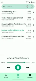 Fossify Voice Recorder screenshot 2