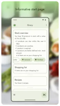 Grocy screenshot 2