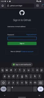 KeePassDX screenshot 2