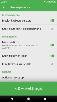 KISS Launcher screenshot 4
