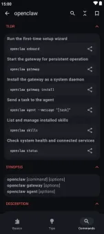 Linux Command Library screenshot 1