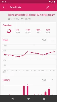 Loop Habit Tracker screenshot 2