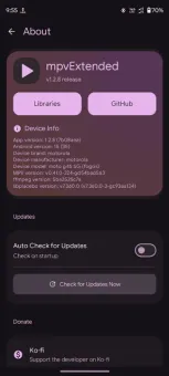 mpvExtended screenshot 1