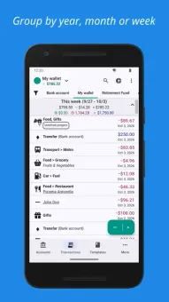 My Expenses screenshot 1
