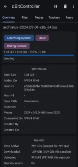 qBitController screenshot 3
