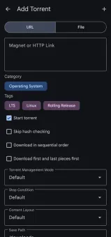 qBitController screenshot 4