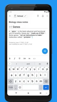 Quillpad screenshot 2