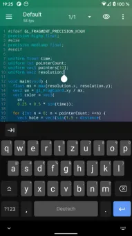 Shader Editor screenshot 1