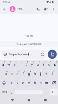 Simple Keyboard screenshot 1