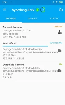 Syncthing-Fork screenshot 2