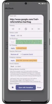URLCheck screenshot 2